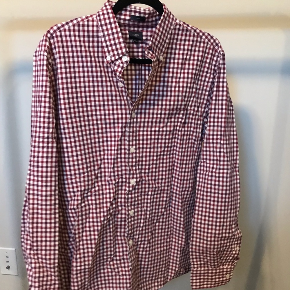 Men’s J. Crew Plaid Slim Fit